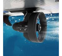 YMAOMAO Electric Underwater Thruster, Battery Electric Fin for Stand up Paddle Board with Remote Control - Rechargeable Motor for Longboard Surfboard, Kayak, and Sup - 12V Surfboard Fin 216W