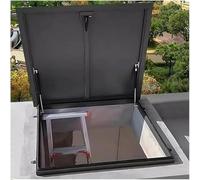 YMAOMAO Roof Vent Exhaust Hatch, Roof Hatch Cover, Rainproof Plate, Basement Export Cover, Attic Outlet Plug with Sealing Strip 80x80cm/31.5x31.5in