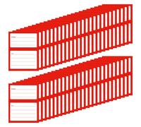 Ymapinc 100pcs to from Return Address Mailing Labels, Self Adhesive Handwritten Mailing Mail Shipping Label for Envelopes Suitable Envelopes Packages Schools Mail Boxes 4.5x3.5inch