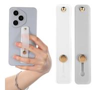 Ymapinc 2Pcs Phone Loops for Back of Phone Strap Grip Holder, Silicone Kickstand Cellphone Finger Loop Grip for Most Mobile Phones and Cellphone Case
