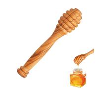 Ymapinc 3.94 Inch Olive Wooden Honey Spoon Dipper, Mini Honey Dipper Stick, Small Wooden Spoon Drizzler Stick for Tea, Durable Stirrers Sticks, Premium Kitchen Accessories
