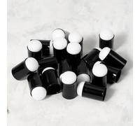 Ymapinc 30 Pcs Sponge Finger Paints, Daubers for Painting Paint Daubers Sponge for Craft Card Making Painting Stamping Ink - Black