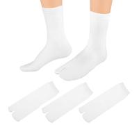 Ymapinc 3pack Japanese Split Toe Socks Non-Slip Ankle Socks for Flip Flops, Ninja Slippers Breathable Unisex