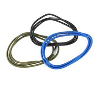 Ymapinc 3Pcs Trash Can Rubber Bands, Bin Elastic Band for Home Office Trashbag Holder, Fits 13 to 30 Gallon Trash Cans - Blue+Brown+Black