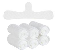Ymapinc 6Pcs Bra Liners for Sweat, 3-Layer Reusable Under Breast Pads