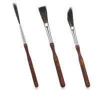 Ymapinc Fine Liner Brush Watercolour, 3pcs Small Paint Brushes, Professional Calligraphy Paintbrushes Set for Painting, Detail Watercolour Extra Fine Rigger Brushes for Sign Art Supplies