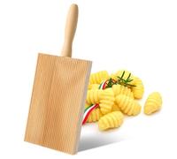 Ymapinc Gnocchi Board Wood Pasta Roller, Pasta Making and Cutting Tools for Homemade Baking Kitchen