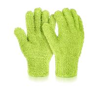 Ymapinc Plant Dusting Gloves, Microfiber Gloves for Plant Dusting, Reusable Dust Mitt for House Use, Kitchen Indoor Glove for Desk, Light, Window Blind, Car Screen Wash