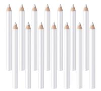 Ymapinc Tailor Chalk, 14PCS Fabric Pencils Set, 8.5 cm Water Soluble White Chalk Pencil, Washable Tailors Chalks Pen, Dressmakers Sewing Chalks for Marking Fabric for Quilting & DIY Crafts