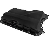 YMAUGP 264-346 Lower Engine Oil Pan Sump with Drain Plug Compatible with Volkswagen Jetta 2005-2018, Passat 2012-2018, Golf 2010-2014, Beetle 2006-2019, Rabbit 2006-2009, Golf SportWagen, 2.5L