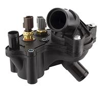 YMAUGP Engine Coolant Thermostat Housing w/2 Sensors Assembly for Ford Explorer 1997-2001,2001 for Ford Explorer Sport Trac,1998-2001 for Mercury Mountaineer Replaces YU3Z-8A586-AA 2L2Z8592BA 902-204