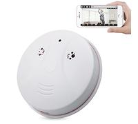 YMBZY WiFi Mini Detector Camera,1080P Wireless Indoor Security Camera Smoke Detector with Night Vision/Motion Detection/Remote View Secret Cameras Nanny Cam for Home/Office Surveillance