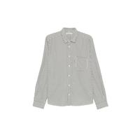 YMC Curtis striped chest-pocket shirt - White S-M-L