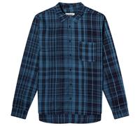 YMC Men's Curtis Shirt Indigo Check