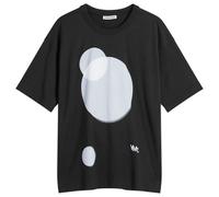 YMC Men's Death Star Print Triple T Shirt Black