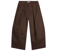 YMC Men's Garment Dyed Modal Deadbeat Trouser Brown 34"