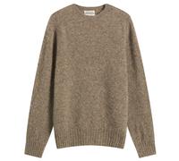 YMC Men's Suedehead Crew Neck Jumper Brown