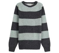 YMC Men's Suedehead Crew Neck Knit Presented by END. Charcoal/Seaglass
