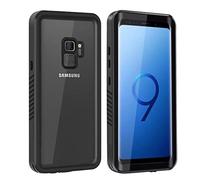 YMCCOOL Samsung Galaxy S9 Waterproof Case, Full Body Protective Shock/Snow/Dirtproof with IP68 Certified Waterproof Case for Samsung Galaxy S9 5.8inch Black