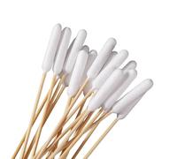 YMCLUB 6 Inch Long Cotton Swabs for Dogs - 100Pcs Large Cotton Buds with Wooden Handle - Professional Ear Cleaning Swabs for Pet - Epiotic Advanced Ear Cleaner Compatible - Long Q Tips for Dogs