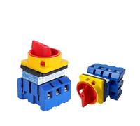 YMD11-100A 3P 4P Professional Manufacturer Supplier Isolator Switch DC Disconnect Load Break ON-OFF Rotary Cam Switch LW30-100 IDGTTLDF(100A 3P)