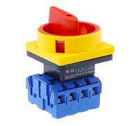 YMD11 3P 690V 25/32/40/63/80/100A Isolator Switch Padlock Disconnect Selector ON-OFF 1Pcs(4P,80A)