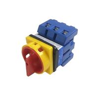 YMD11-80A 3P 4P Isolator Switch DC Disconnect Load Break ON-OFF Rotary Cam Switch LW30-80 IDGTTLDF(80A 3P)