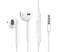 Ymdei In-Ear Headphones with Microphone Volume Control Earbuds Noise Isolating 3.5mm Jack Lightweight Earphones for Samsung,HUAWEI,iPad,iPhone,iPod,Xiaomi,PC,Laptop,Tablets and More device