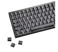 YMDK 100 Key Carbon Fiber Texture Black Sidelit PBT Cherry Profile Custom for 61/64/68/84/87 MX Mechanical Keyboards