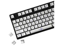 YMDK 121 Keys Magic Pearlescent Keycaps Top Print Cherry Profile Keycap UV Print PBT for 61/68/75/87/96/100/104/108 MX Mechanical Keyboard