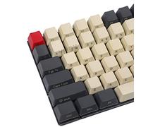 YMDK 125 Keys ANSI ISO Keyset OEM Profile Thick PBT Keycap Set Suitable for Cherry MX Mechanical Keyboard YMD96 RS96 YMD75 KBD75 Standard 104 TKL 61 Keyboard (Carbon 125 Side Print)