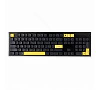 YMDK 125 ZDA Profile Gentleman Japanese XDA v2 Dye Sub PBT Yellow Gray Keycaps for 104 TKL 60% 96 84 68 64 MX Switches Keyboard