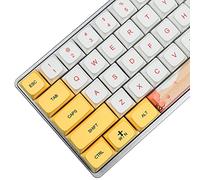YMDK 129 Key Autumn ZDA Similar to XDA Keycaps PBT Dye Sub Keycap for MX Keyboard 104 87 61 Melody 96 KBD75 ID80 GK64 Tada68（Only Keycap）