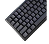 YMDK 130 Black PBT Double Shot Side-lit Shine Through Translucent Backlit keycap for 108 104 96 87 84 68 61 MX Mechanical Keyboard