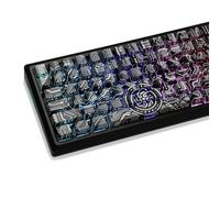 YMDK 131 Circuit Diagram Through Keycaps Cool Side-Lit PBT Dye Sub keycaps for MX Mechanical Keyboards TKL Akko (Circuit Diagram 131)