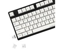 YMDK 131 Keys Minimalist Ocean Theme Cherry Profile Dye Sublimation PBT Top Print Custom Keycaps for 75/87/98/104/108 MX Mechanical Keyboard