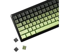 YMDK 134 Keys Color Contour Lines Personality Double Shot Side-lit Dye Sub PBT Cherry Profile Keycap for 61/75/87/98/100/107 MX Mechanical Keyboard