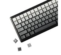 YMDK 134 Keys Color Contour Lines Personality Double Shot Side-lit Dye Sub PBT Cherry Profile Keycap for 61/75/87/98/100/105 MX Mechanical Keyboard