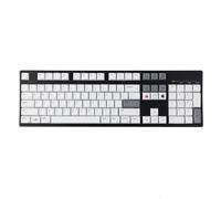YMDK 139 MacKeycaps XDA v2 Profile Normcore Style Gray White Dye Sub PBT White for 104 TKL 60% 96 84 68 64 MX Switches Keyboard
