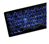 YMDK 140 Spider Web Shine Through Keycaps Cool Side-Lit PBT Dye Sub Chrry Profile keycap Custon Key Caps for MX Mechanical Keyboards TKL Akko