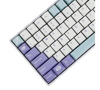 YMDK 159 Mulan Cherry Profile Dye Sub Thick PBT 5 Sides Keycaps Set for ANSI ISO 104 87 61 96 75 GMMK NCR80 Mx Keyboard
