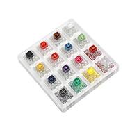 YMDK 16 Key Kailh Box Navy Jade Royal Pink Switches Pro Red Shaft Testing Tool Switch Tester (16 Key Box Tester)