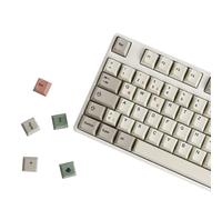 YMDK 161 Keys 9009 keycaps English Korean German QWERTZ Cherry Profile Dye Sub Top Print PBT Keycap for 61/68/87/98/104/108 Layout MX Mechanical Keyboard