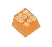 YMDK 1PCS Resin Keycap Mechanical Keyboards Keycap Fruit for Game backlights Computer Keycaps