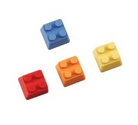YMDK 4pcs Building Block Brick Arrow Keys 3D Printed Resin Creative Color Personalized Keycaps for MX Mechanical Keyboard