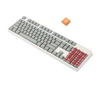 YMDK 61 87 104 Orange Gray XDA Full Keyset Similar to DSA for MX Mechanical Keyboard (Only Keycap) (Dark Gray 87)