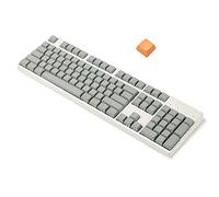 YMDK 61 87 104 Orange Gray XDA Full Keyset Similar to DSA for MX Mechanical Keyboard (Only Keycap) (Dark Gray 104)