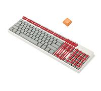 YMDK 61 87 104 Orange Gray XDA Full Keyset Similar to DSA for MX Mechanical Keyboard (Only Keycap) (Dark Gray 61)