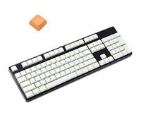 YMDK 61 87 104 Orange Gray XDA Full Keyset Similar to DSA for MX Mechanical Keyboard (Only Keycap) (Light Gray 104)