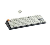 YMDK 61 87 104 Orange Gray XDA Full Keyset Similar to DSA for MX Mechanical Keyboard (Only Keycap) (Light Gray 87)
